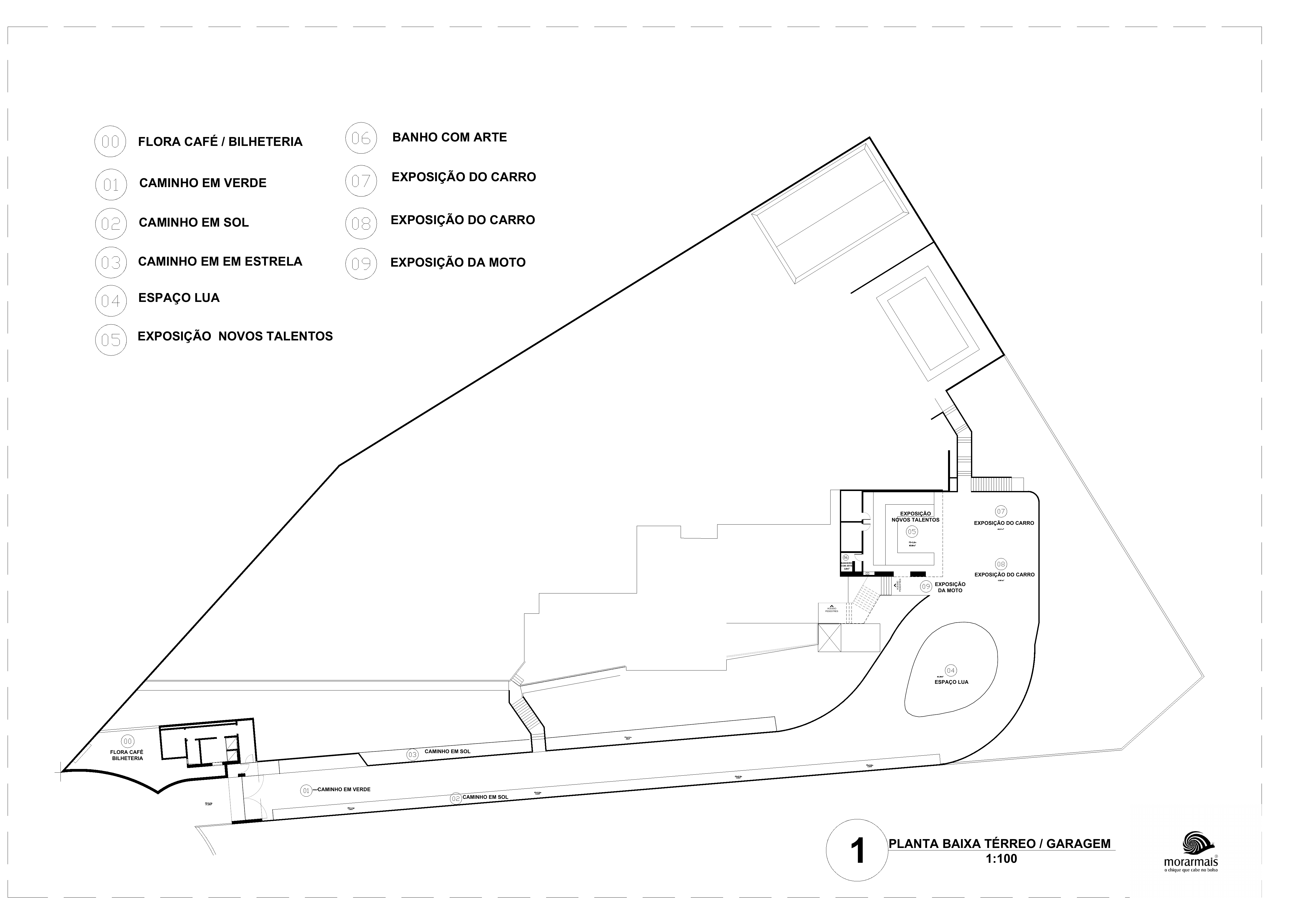 Planta Térreo / Garagem